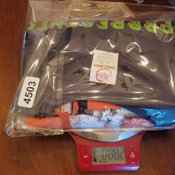 Dec 25th Tshirt Tee Christmas Cats Adult XL Tabby Prrresents Crazy Cat Lady Xmas - Picture 10 of 10